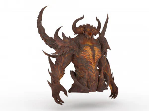 artuman rigged and animated model 3D Model