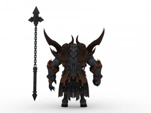 artuman rigged and animated model 3D Model
