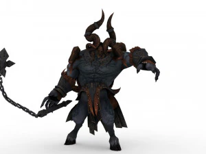 artuman rigged and animated model 3D Model