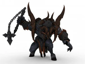 artuman rigged and animated model 3D Model