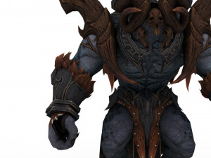 artuman rigged and animated model Model 3D