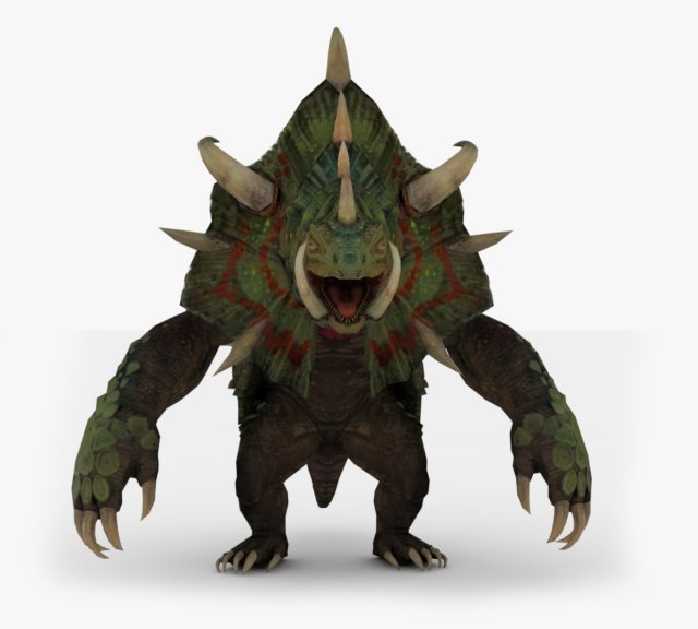 Monster Rigged Model 3D .c4d .max .obj .3ds .fbx .stl .blend 