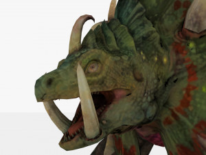 Monster Rigged Model 3D