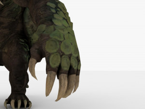 Monster Rigged Model 3D