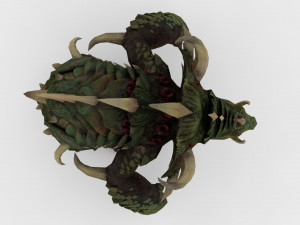 Monster Rigged Model 3D