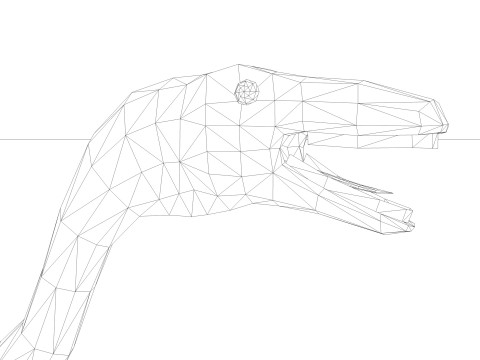 Compsognathus Model 3D