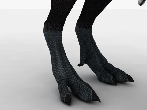 2in1 Oviraptor 조작 및 애니메이션 3D 모델