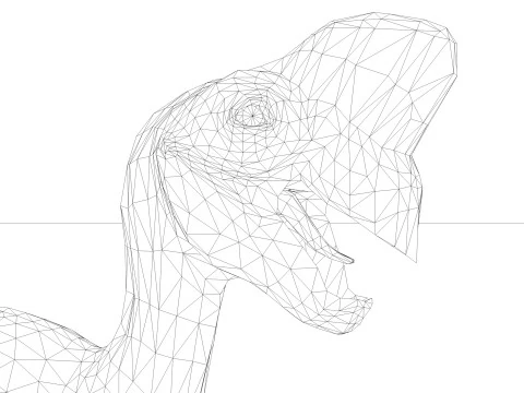 2in1 Oviraptor 조작 및 애니메이션 3D 모델