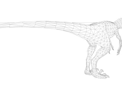 Raptor Dinozor 3D Model