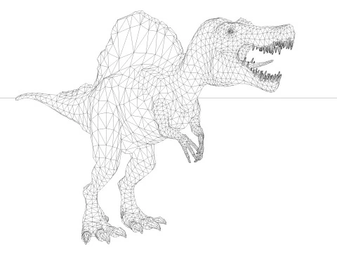 Spinosaurus 3D Model