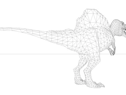 Spinosaurus 3D Model
