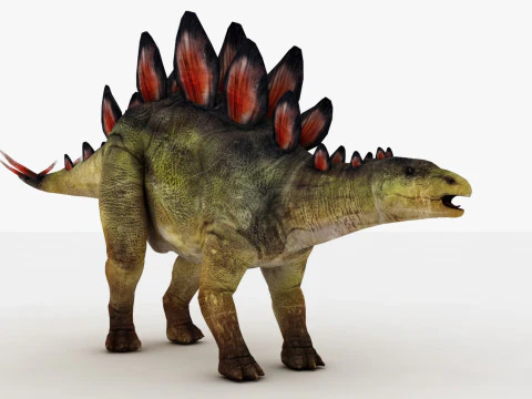 St&eacute;gosaure Modèle 3D