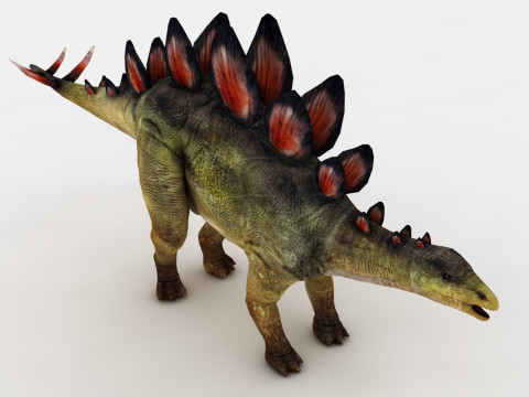 Stegosaurus Model 3D