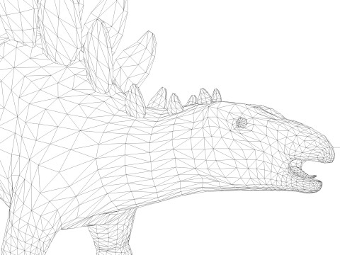 Stegosaurus Model 3D