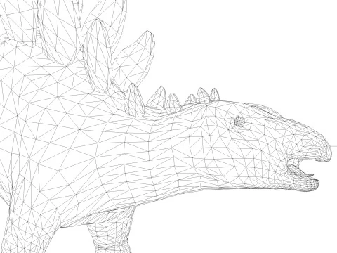 Stegosaurus 3D Model