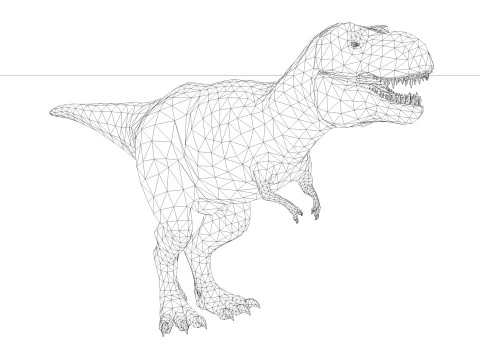 Tyrannosaurus Rex 3D Model