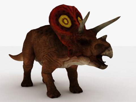 Triceratops 3D Model