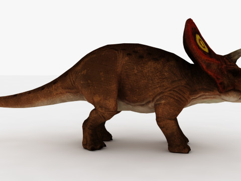 Triceratops 3D 模型