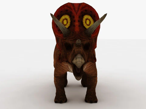 Triceratops 3D Model