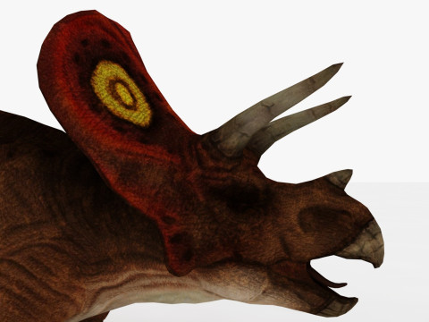 Triceratops 3D 模型