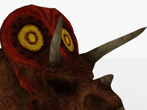 Triceratops 3D 模型