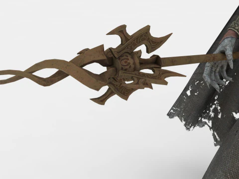 Mago Negro Modelo 3D