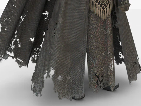 Mago Negro Modelo 3D