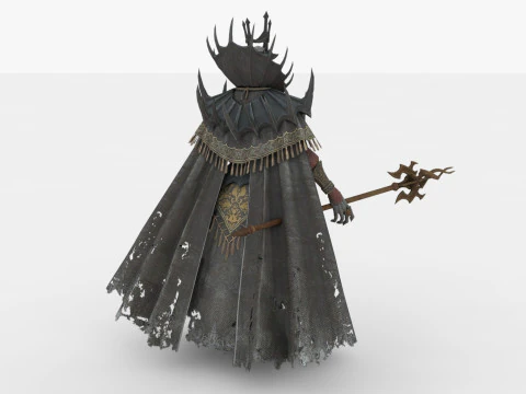 Mago Negro Modelo 3D