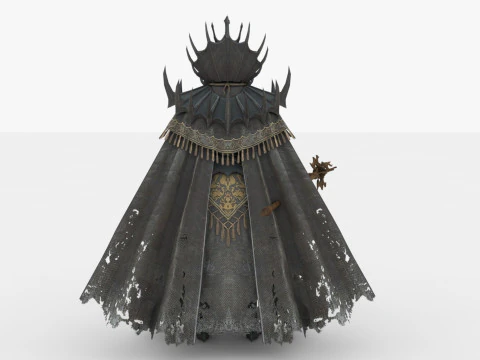 Mago Negro Modelo 3D