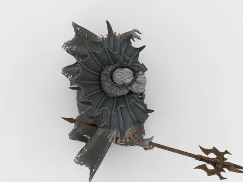 Mago Negro Modelo 3D