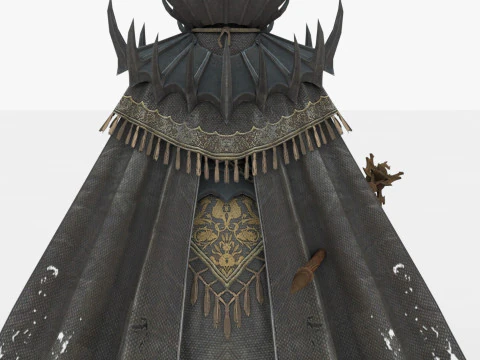 Mago Negro Modelo 3D