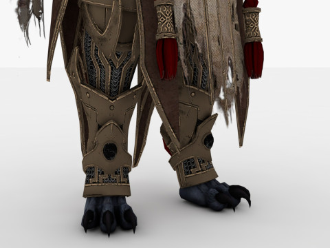 Warrior 3D Model