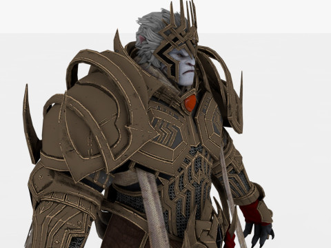 Warrior 3D Model