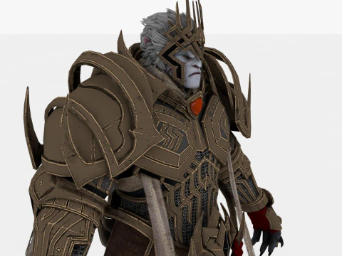 Warrior 3D Model