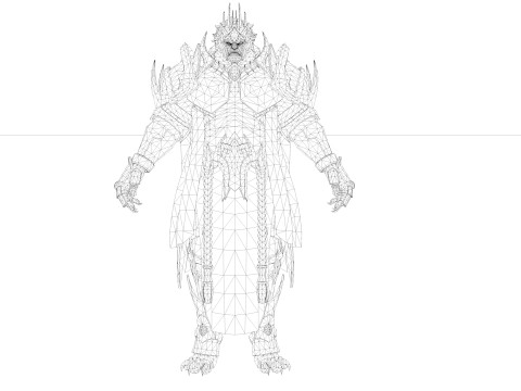 Warrior 3D Model