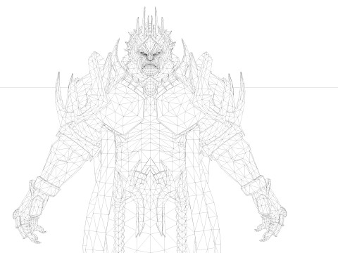 Warrior 3D Model