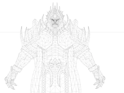 Warrior 3D Model