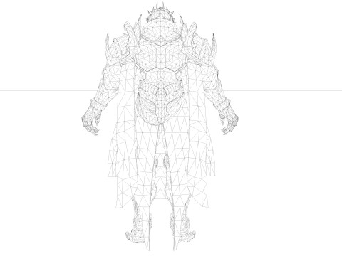 Warrior 3D Model