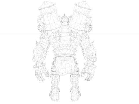 6 Mech Collection 3D Model
