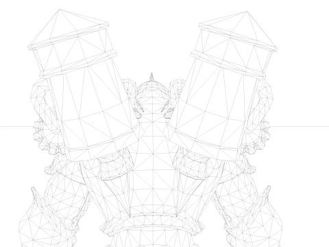 6 Mech Collection 3D Model
