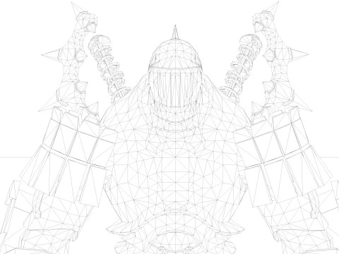 6 Mech Collection 3D Model