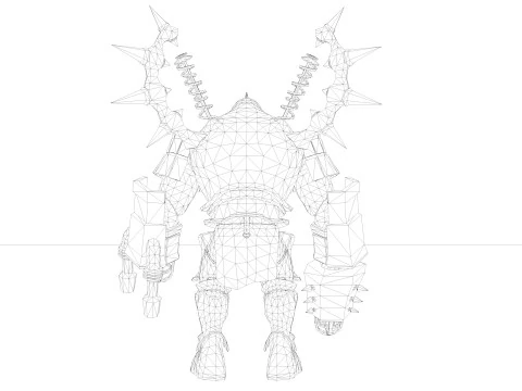 6 Mech Collection 3D Model