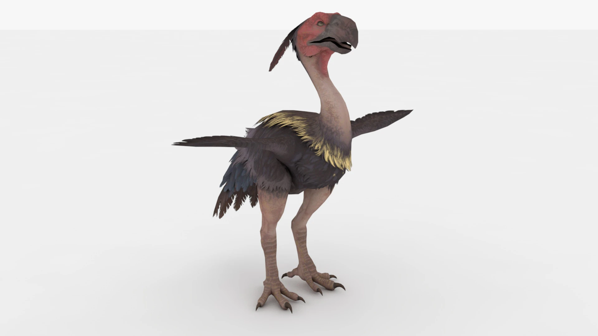Axe Beak 3D Model .c4d .max .obj .3ds .fbx .stl .blend 