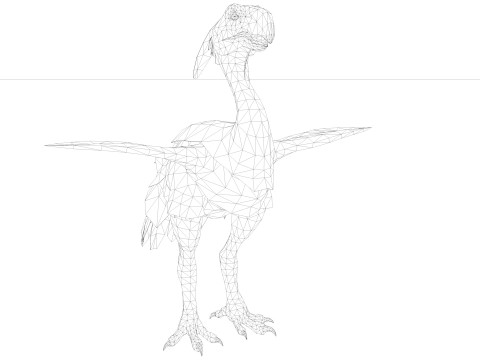 Axe Beak 3D 模型