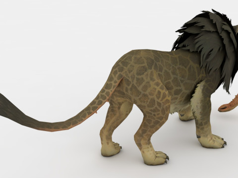 Baku Monster Modelo 3D