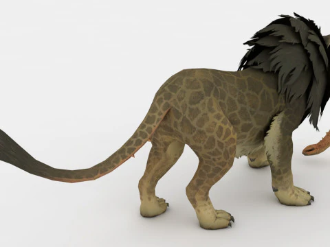 Baku Monster 3D Model