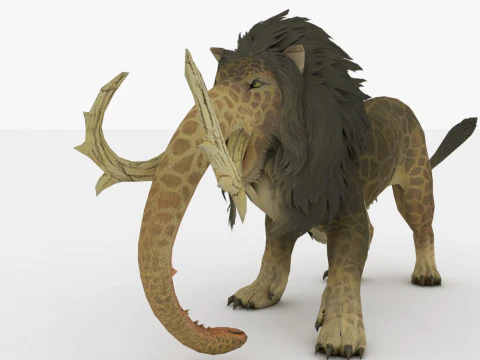 Baku Monster 3D Model