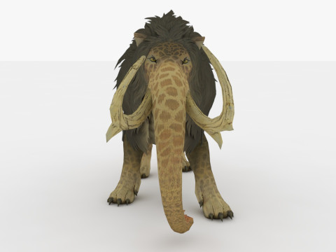 Baku Monster Modelo 3D