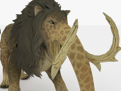 Baku Monster Modelo 3D