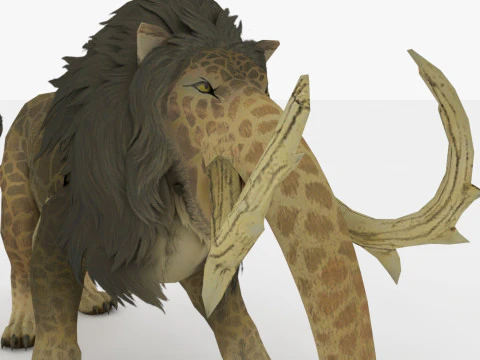 Baku Monster 3D Model